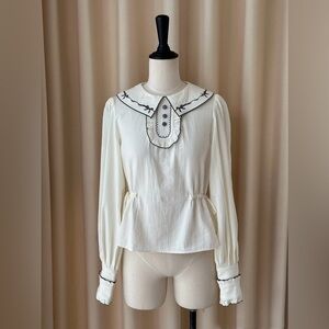 Forest Fairy Tale - Mulberry Tea Party Lolita Blouse Size L (Chinese Sizing)